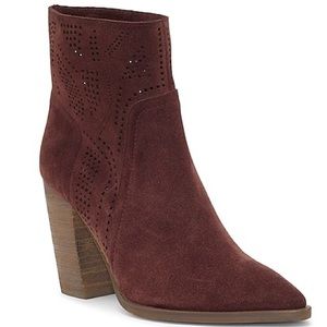 Vince Camuto Wine Booties